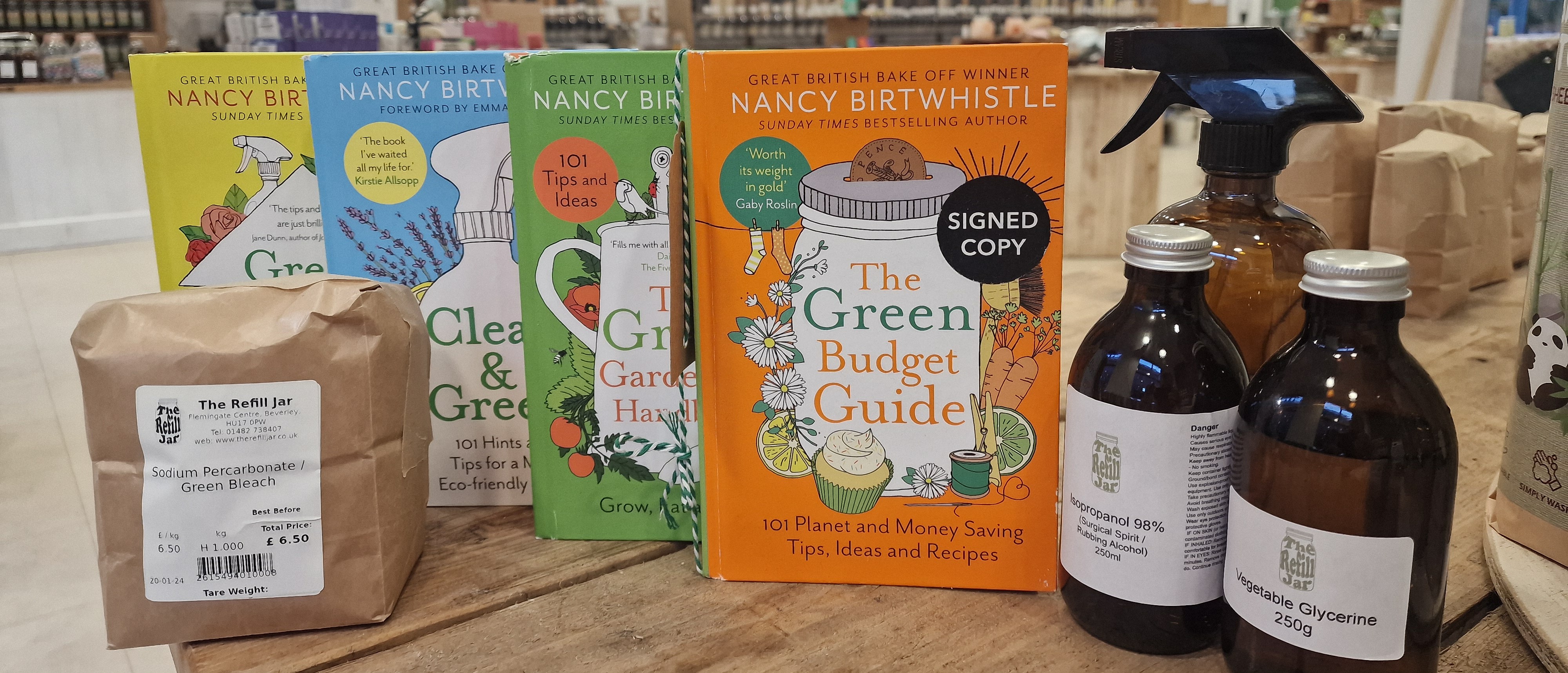 Embrace the Green Cleaning Revolution with Nancy Birtwhistle's Recommended Essentials